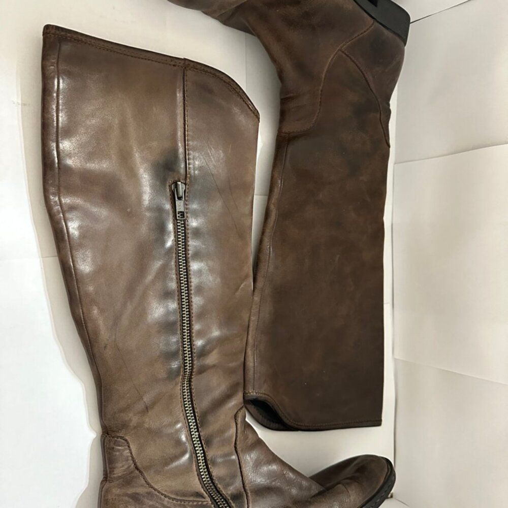 Born Leather Riding Boots Size 7 Women’s